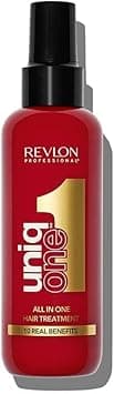 REVLON PROFESSIONAL UniqOne Protector Térmico Pelo, Tratamiento Hidratante para Cabello en Spray sin Aclarado, Fragancia Classic - 150 ml